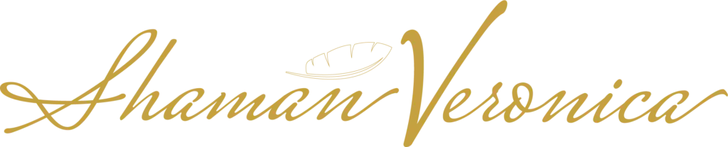 Shaman Veronica logo in gold